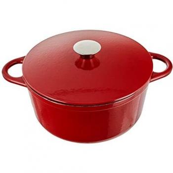 IBILI - COCOTTE Redonda ROJA 24X11,50 CM
