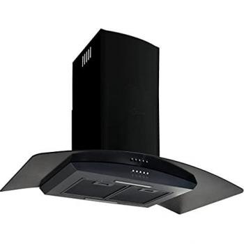 vidaXL Campana Extractora Pared 90 cm Negro Electrodoméstico Ventilador Cocina