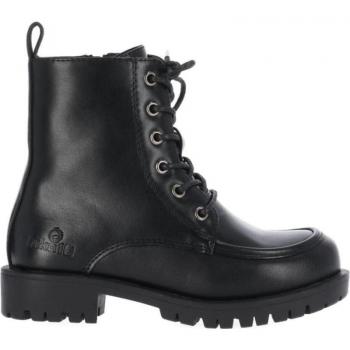 Chika10 Kids Botines British 02 Negro/Black con cordones para mujer y niña