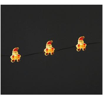 Guirnalda de Navidad con 20 Paquetes Papá Noel Regalo Led