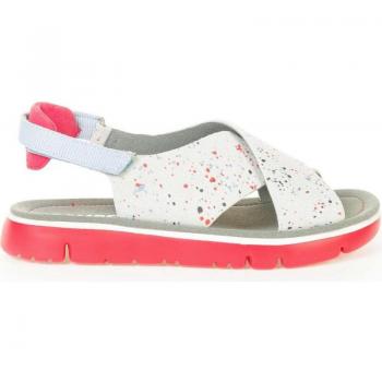 Camper ORUGA SANDAL Sandalia Plana mujer Combinado Multicolor 37