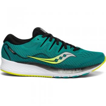 Saucony Ride ISO 2, Zapatillas de Running para Hombre, Verde