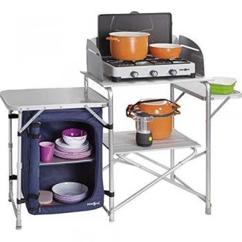 Armario de cocina plegable Snack Easy Negro Brunner