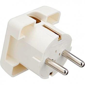 Bachmann 911.270 Enchufe Schuko, Blanco