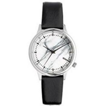 Komono Estelle Marble Women's Watch 36mm Multicolour with Leather Strap