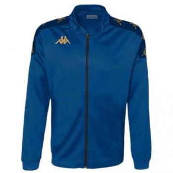 Sudadera Kappa Giullio Azul Media Cremallera 3XL Hombre
