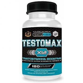 Potente Booster de Testosterona Pura | Maca Andina y Taurina | Potencia tus relaciones intimas | Aumenta la masa muscular y el rendimiento físico | Acción quemagrasas | Fórmula Natural | 120 caps.