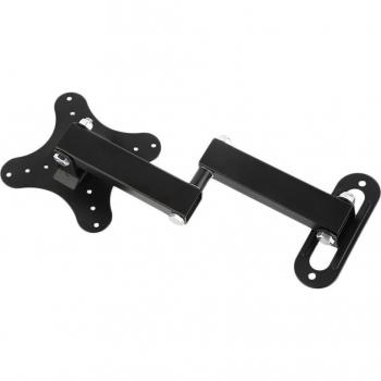 Soporte de montaje en pared giratorio e inclinable para TV Plasma de 14 a 27 pulgadas, negro, duradero y exquisito