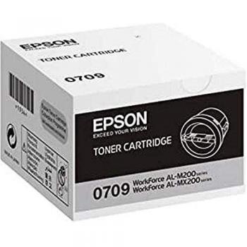 Epson C13S050709 - Cartucho de tóner para Epson AL-M200/MX200, negro