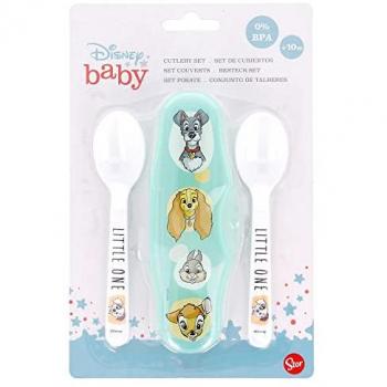 Estuche Clásico con 2 Cucharas de PP para Bebé - Classic Sunbeam