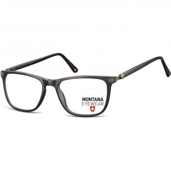 Montana Eyewear MA52 Armazones para Hombre Negros, Lentes Recetados 53, Gafas Recetadas para Hombre Negras
