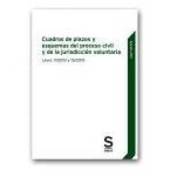 Cuadros de plazos y esquemas del proceso civil y de la jurisdicción voluntaria: Leyes 1/2000 y 15/2015