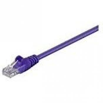 Cable de red Microconnect Cat5e U/UTP 3m Púrpura