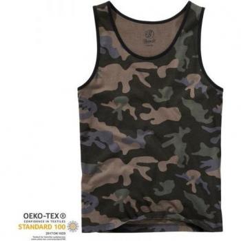 Brandit Tank Top Camuflaje Oscuro - Hombre