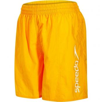 Speedo Boys 'desafío Watershorts, Niños, Challenge, Mango/White Stripe, Small/15-Inch