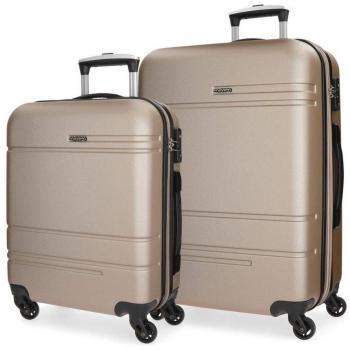 Juego de Maletas Movom Galaxy rígido 55-68cm Champagne