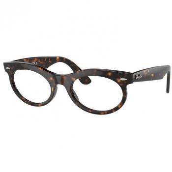 Ray-Ban RX2242V Wayfarer Oval 2012 Men's Eyeglasses Tortoiseshell Size 53 (Frame Only) - Blue Light Block Available