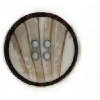 Diseño efecto piedra dos tonos cóncavo botón de 25 mm