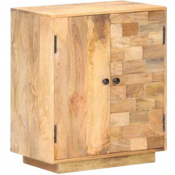 Solid Mango Wood Sideboard 23.6x13.8x27.6