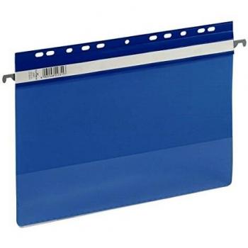 Durable Economy A4 Clip Folder with PVC Insert, Blue