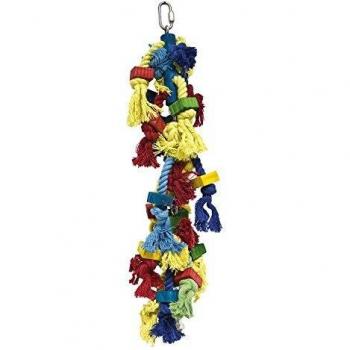 ICA BR105 Juguete de Madera Multicolor con Árbol y Campana para Pájaros