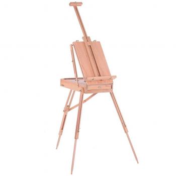 KKmoon Caballete Plegable Multifuncional /Caja de Dibujo para Bosquejo de Pintura al óleo ,