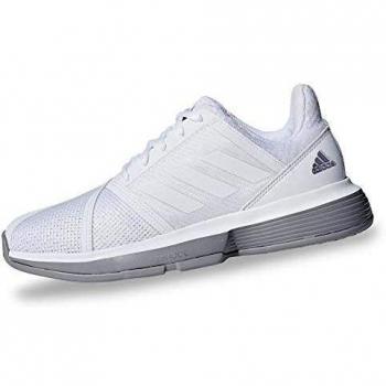 adidas Courtjam Bounce W, Women's Fitness Shoes, White