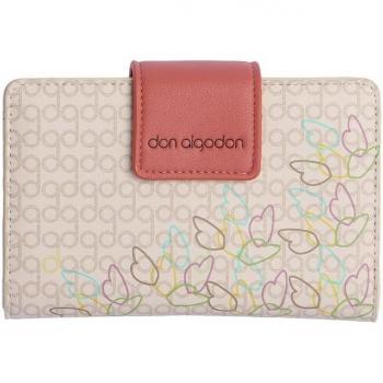 Cartera de mujer Juani multicolor con cremallera