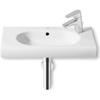 Roca ,MERIDIAN Lavabo de porcelana mural, agujero en el lado derecho, 600 x 320 x 130 mm,A32724T000