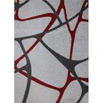 Alfombra Sofía 100% Polipropileno Color Gris Claro 105 x 150 cm - CREVICOSTA Calidad Superior