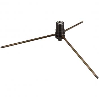 Manfrotto 678 - Trípode de Aluminio, 420 Gramos, Color Negro