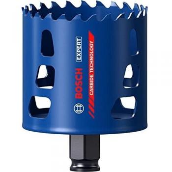 Sierra de Corona Bosch EXPERT Tough Material de 73 X 60 Mm para Taladros de Impacto Rotativos
