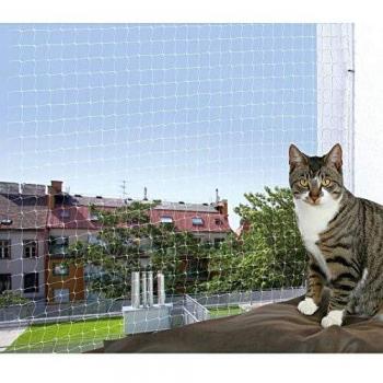TRIXIE Red protección, 2 x 1.5 m, Transparente, Gato