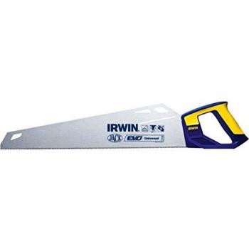 Sierra de Mano Irwin 450 mm, 8 Dientes por Pulgada, Universal, Color Azul y Amarillo