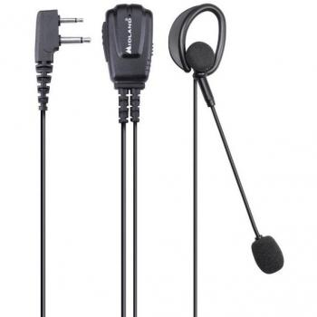 Auricular con micrófono de varilla regulable Midland MA30-L PRO con función VOX/PTT