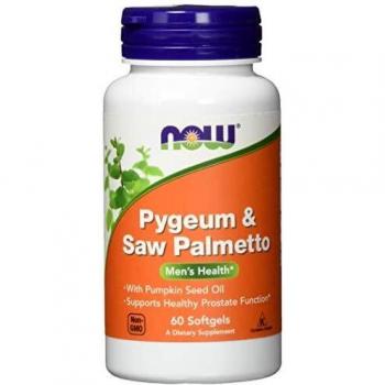 Pygeum and Saw Palmetto Supplement 60 Softgels