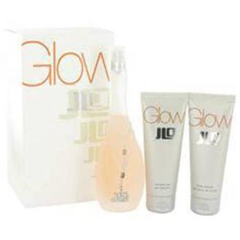 Jennifer Lopez Glow Women's Gift Set - 100ml Eau de Toilette, 75ml Body Lotion, 75ml Shower Gel