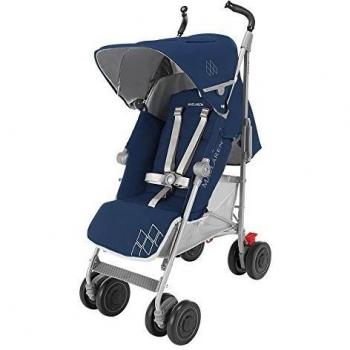 Maclaren Techno XT - Silla de paseo, color Medieval azul / plata