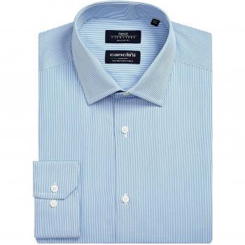 next Hombre Camisa Formal Manga Larga Puño Simple De Algodón Italiano