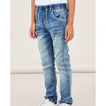 Pantalón vaquero de niño con cintura ajustable