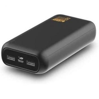Power Bank Urban Factory UPB20UF - Batería Externa de Polímero 20000 mAh en Color Negro
