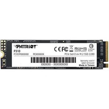 Patriot P310 480GB M.2 PCIe Gen 3 x4 NVMe SSD - P310P480GM28