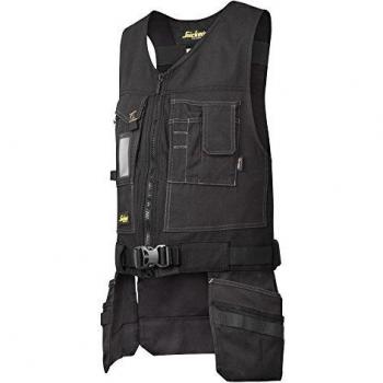 Snickers 42540404005 - Chaleco portaherramientas canvas+negro talla m-