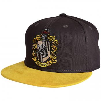Cotton Division Gorra Snapback Harry Potter Hufflepuff Crest Gris Amarillo