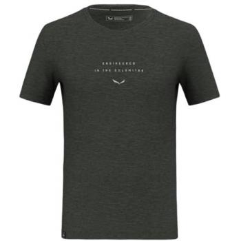 SALEWA Eagle Eitd Men's Short Sleeve T-Shirt - Dark Olive, Size M