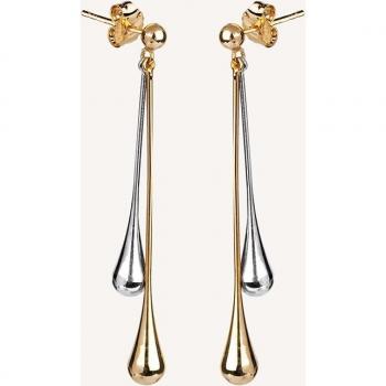 Pendientes Vidal & Vidal Essentials acabado en oro 18 Kt. (G3595)