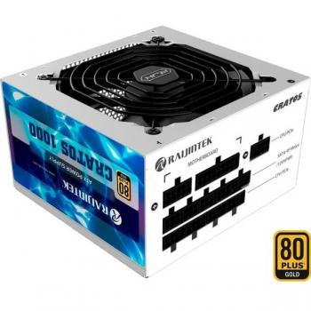 Fuente de alimentación Raijintek Cratos 1000, 1000W, color blanco, modelo OR30B00006