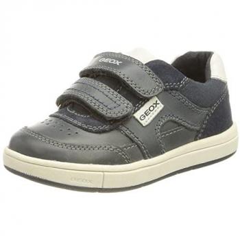 Geox B Trottola Kids Sneakers - Navy/White, Unisex Design, Size EU 20