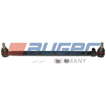 Manillar y barra de dirección AUGER 10458, compatible con bicicletas, fabricado en aluminio ligero, diseño ergonómico para mayor comodidad, acabado anodizado para resistencia a la corrosión, diámetro estándar de 31.8 mm, longitud