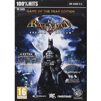 Juego de PC Batman: Arkham Asylum - Edición del Año (versión UK) y Mezcla